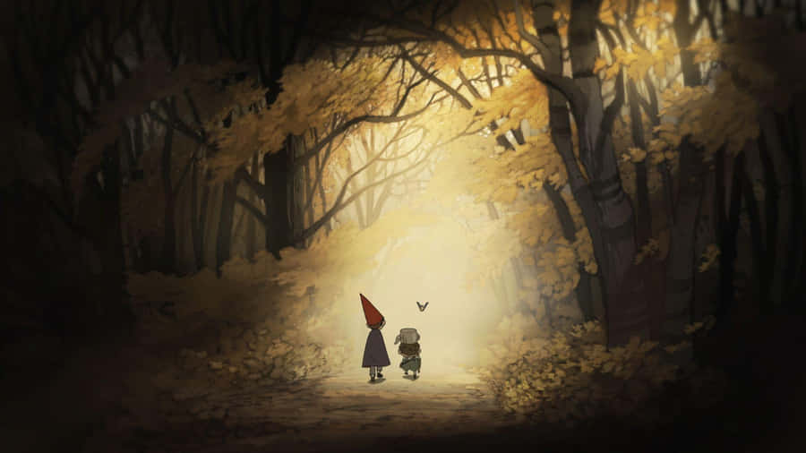 Over The Garden Wall Background Wallpaper
