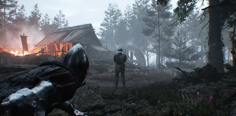 Overlevelsespill Bakgrunnsbildet