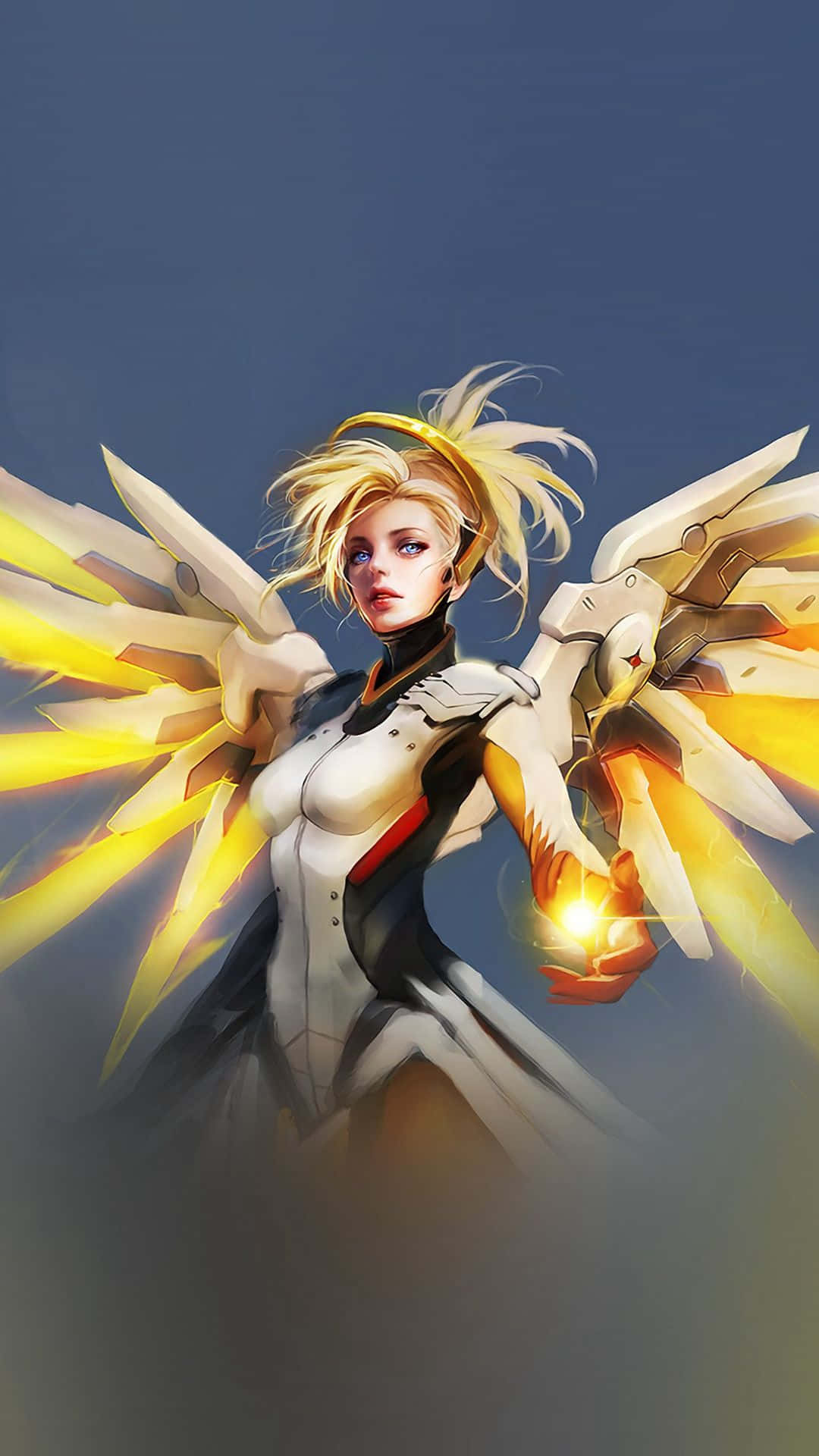 Overwatch Mercy Bakgrunnsbildet