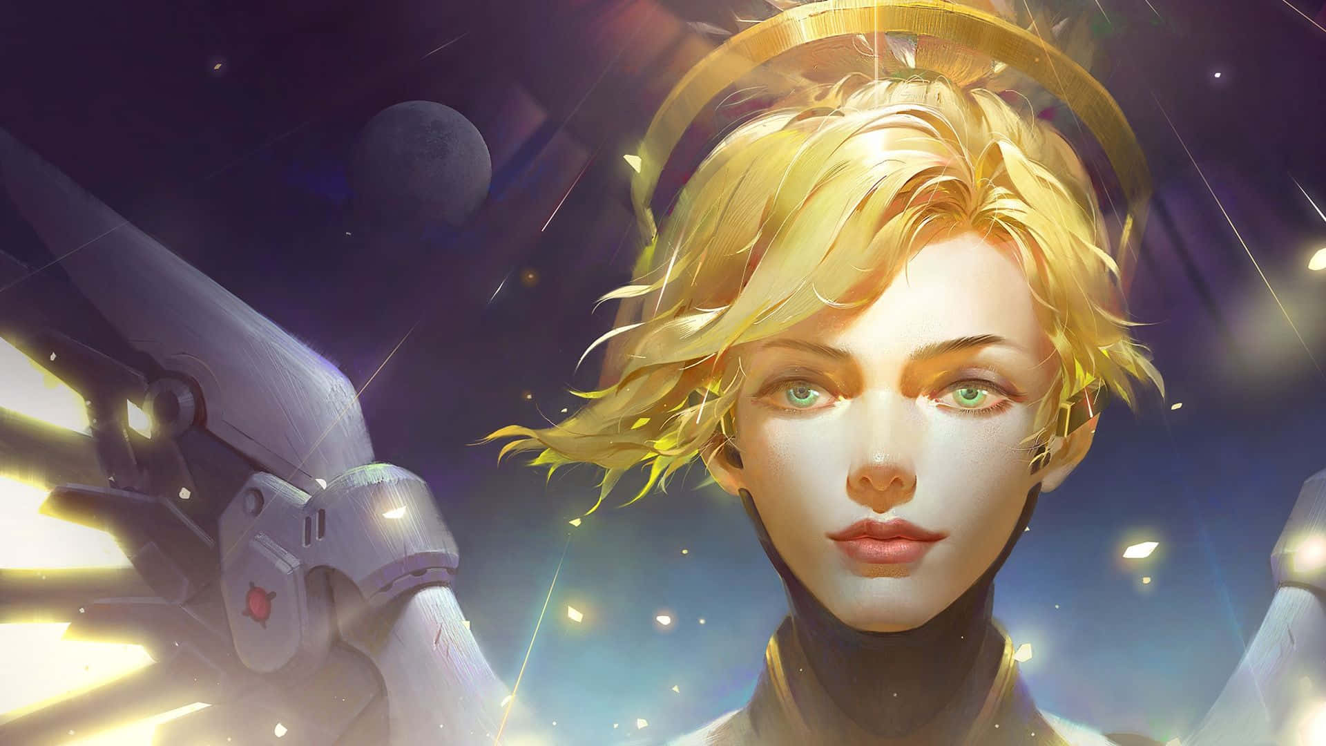 Overwatch Mercy Taustakuva