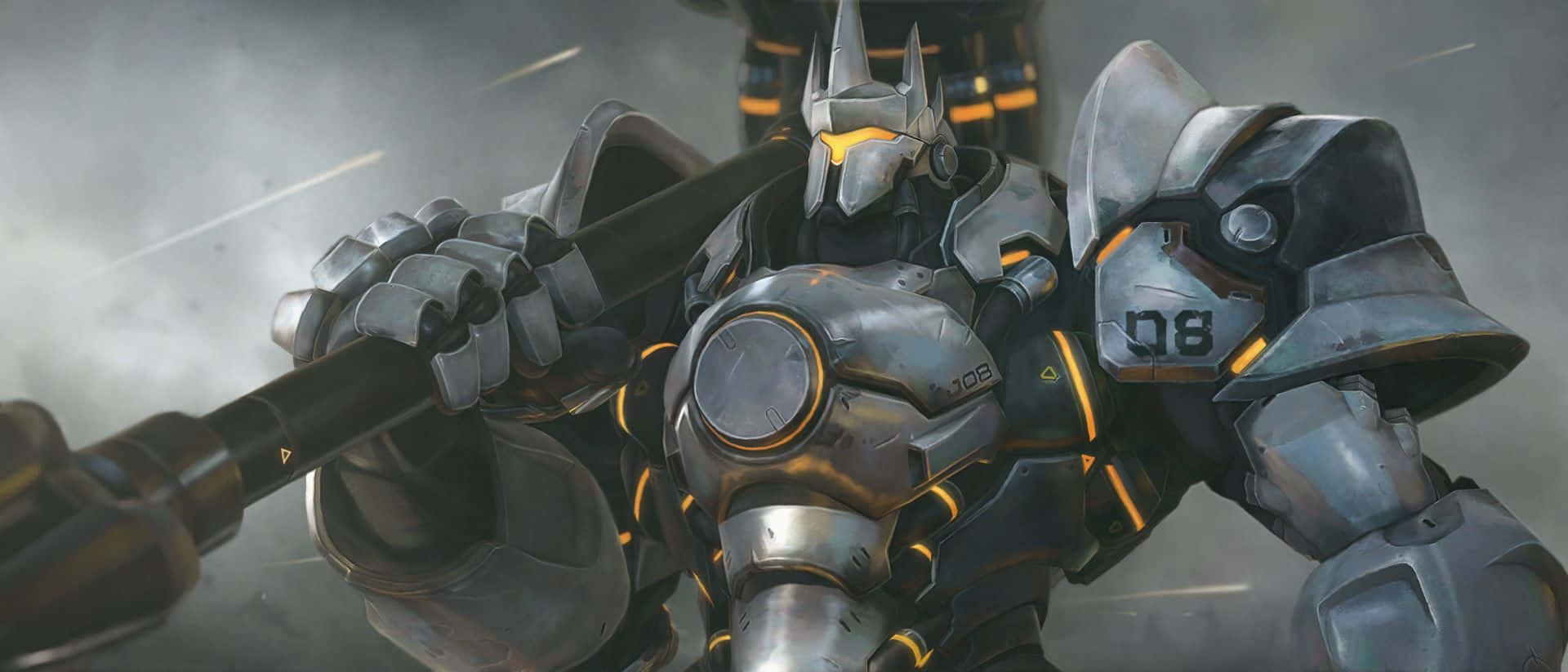 Overwatch Reinhardt Achtergrond