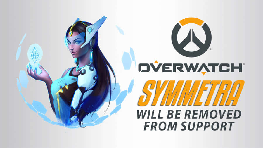 Overwatch Symmetra Bakgrunnsbildet