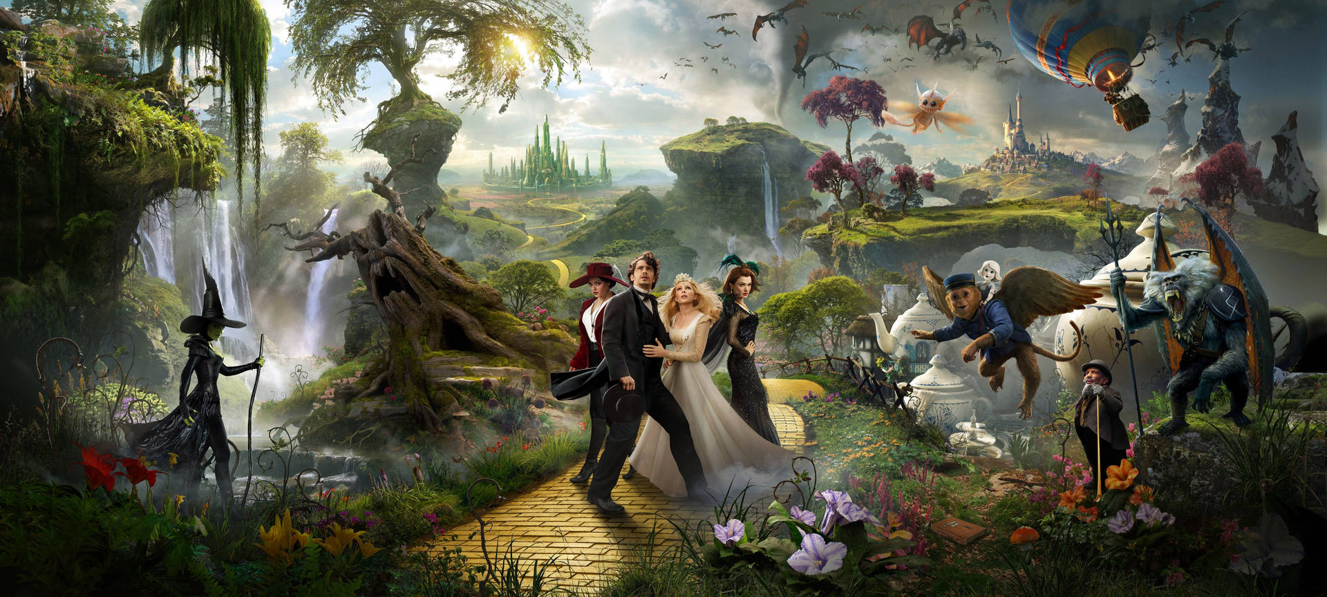 Oz The Great And Powerful Background Wallpaper