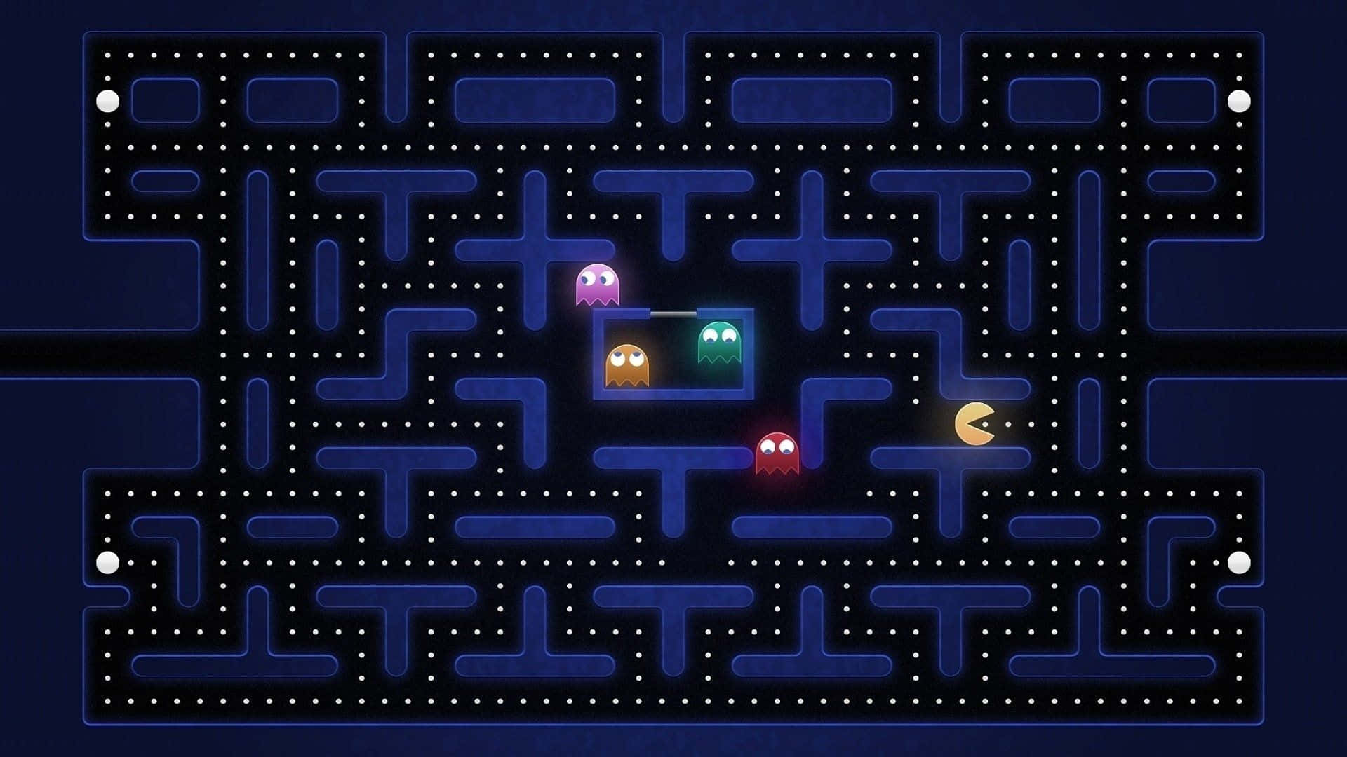 Pacman Background Wallpaper