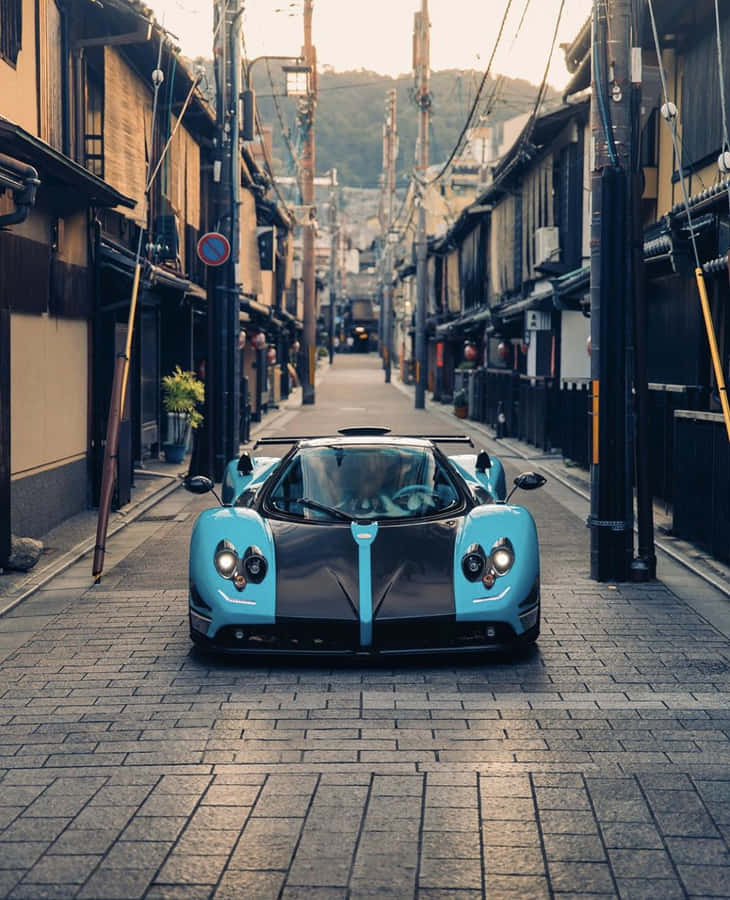 Pagani Zonda Tricolore Fond d'écran