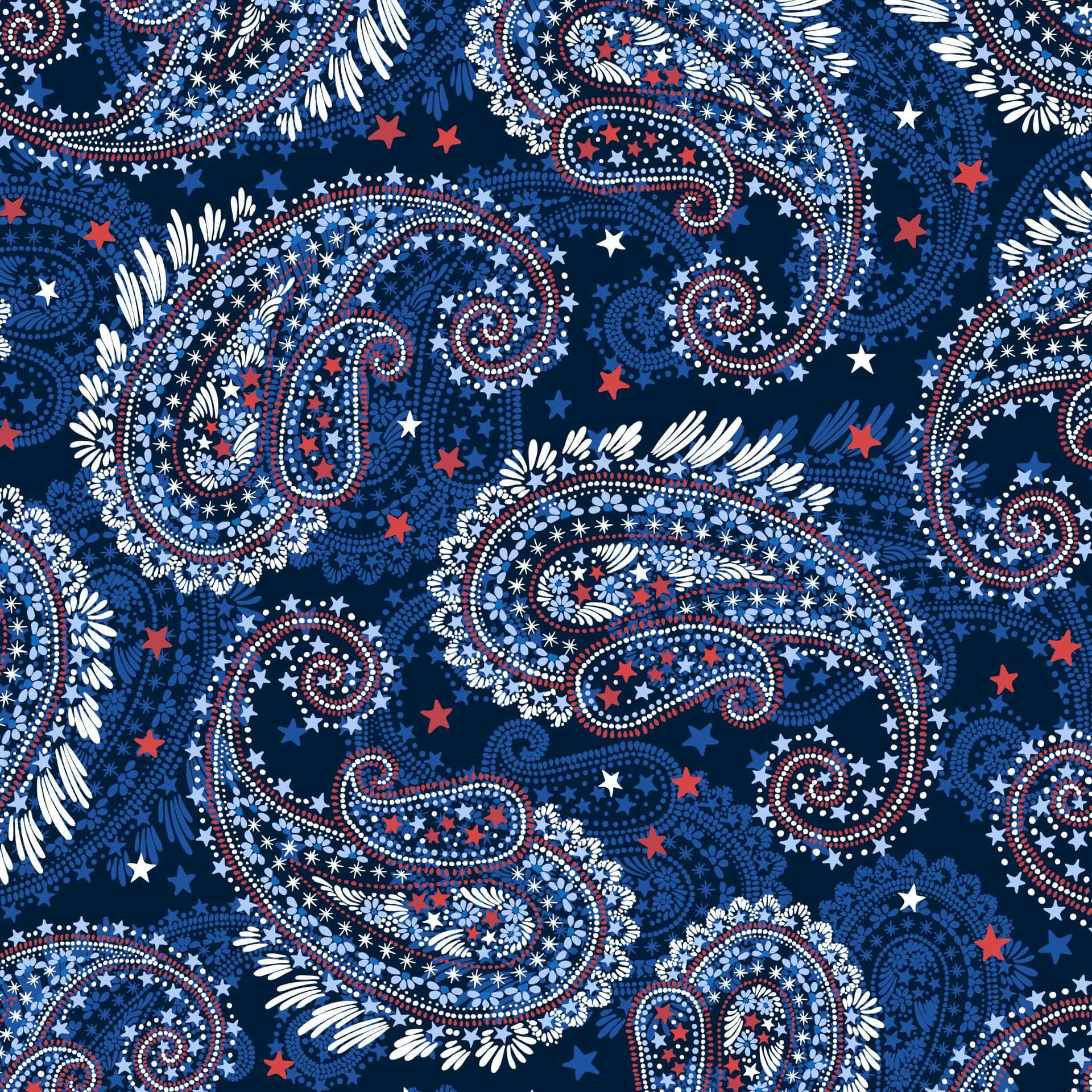 colorful paisley computer background