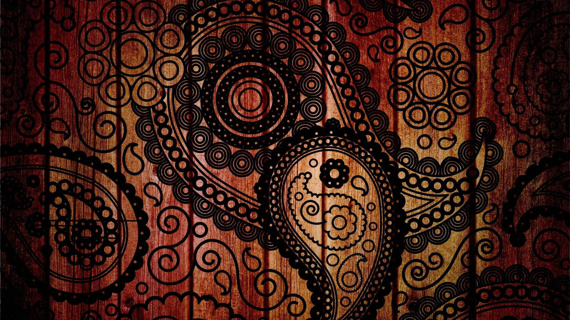 Paisley Print Achtergrond