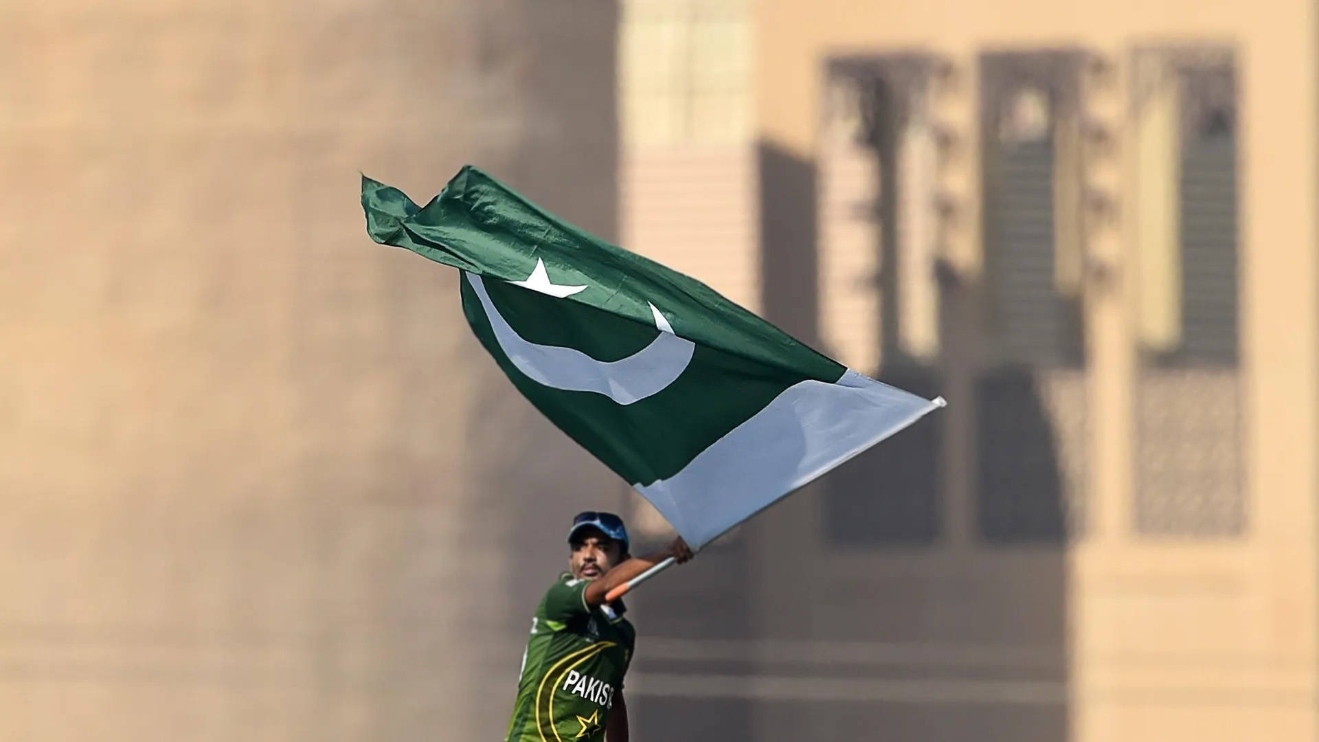 Pakistanischer Cricket Hintergrund