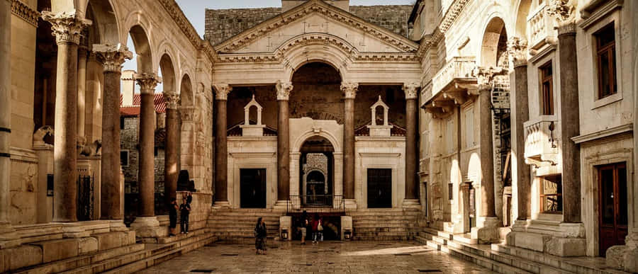 Palácio De Diocleciano Papel de Parede