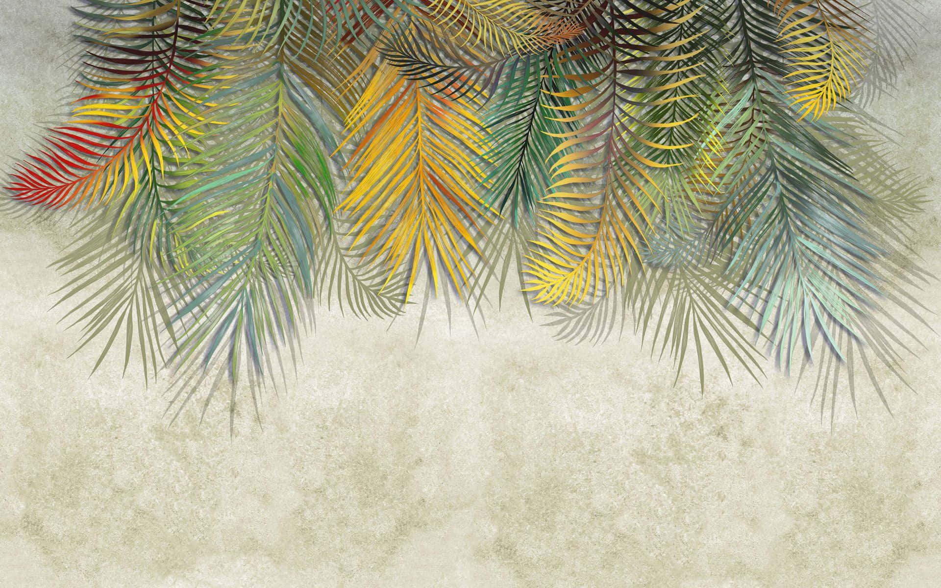 Palm Frond Wallpaper
