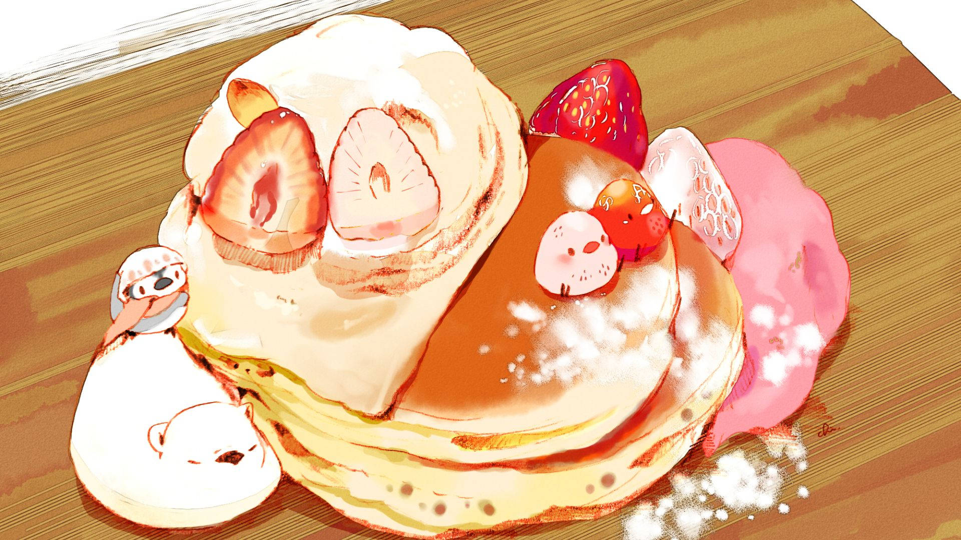 Pancakes Sfondo