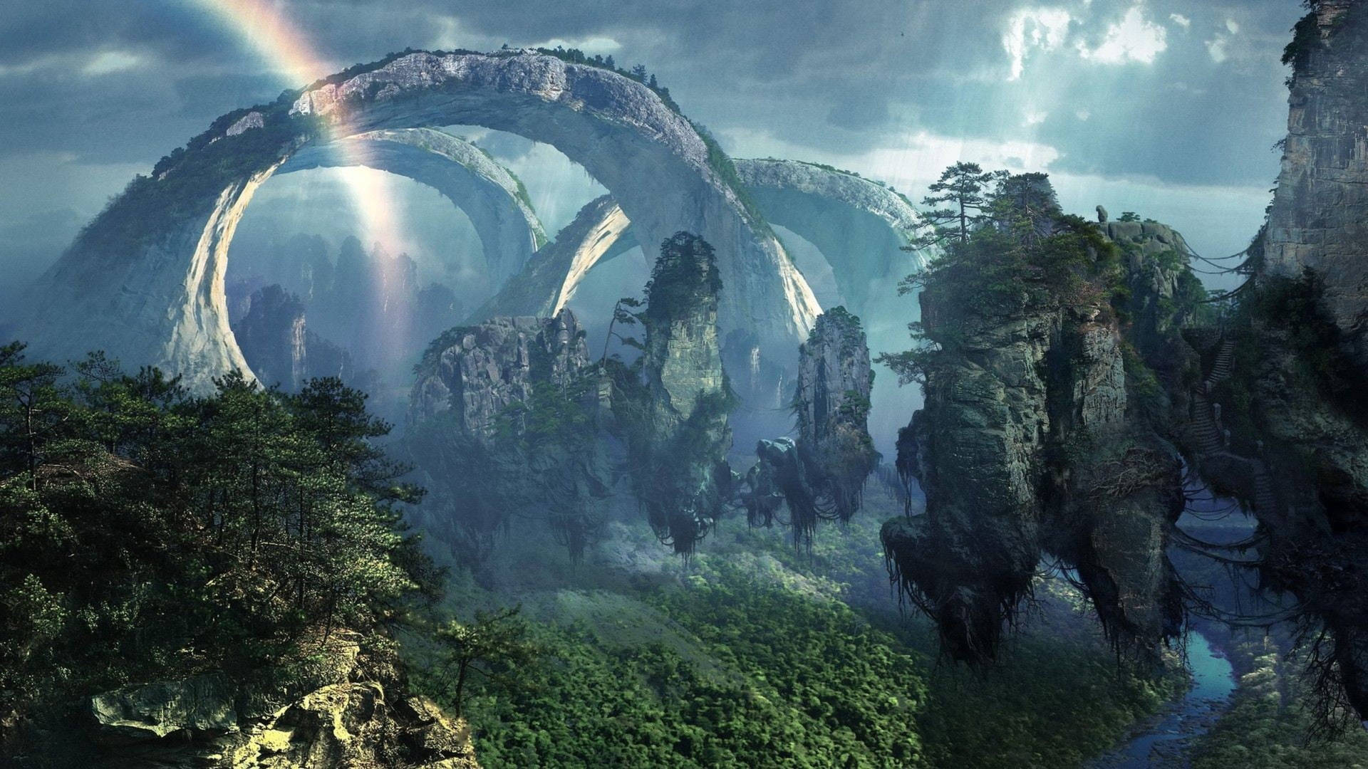 avatar background  Avatar world Avatar movie Landscape wallpaper