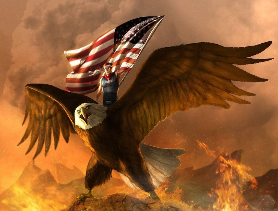 Papel De Parede Para Celular Gratis Badass Patriotic