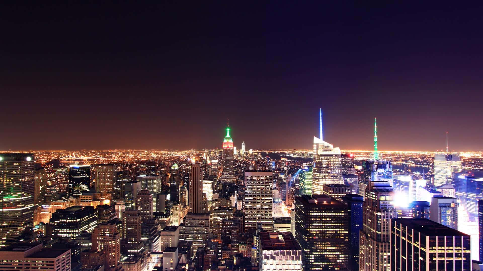 Papel De Parede Para Celular Gratis New York City Night