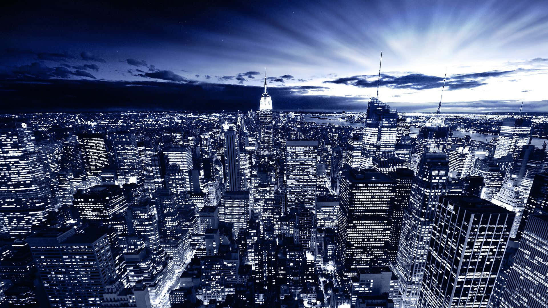 Papel De Parede Para Celular Gratis New York Skyline