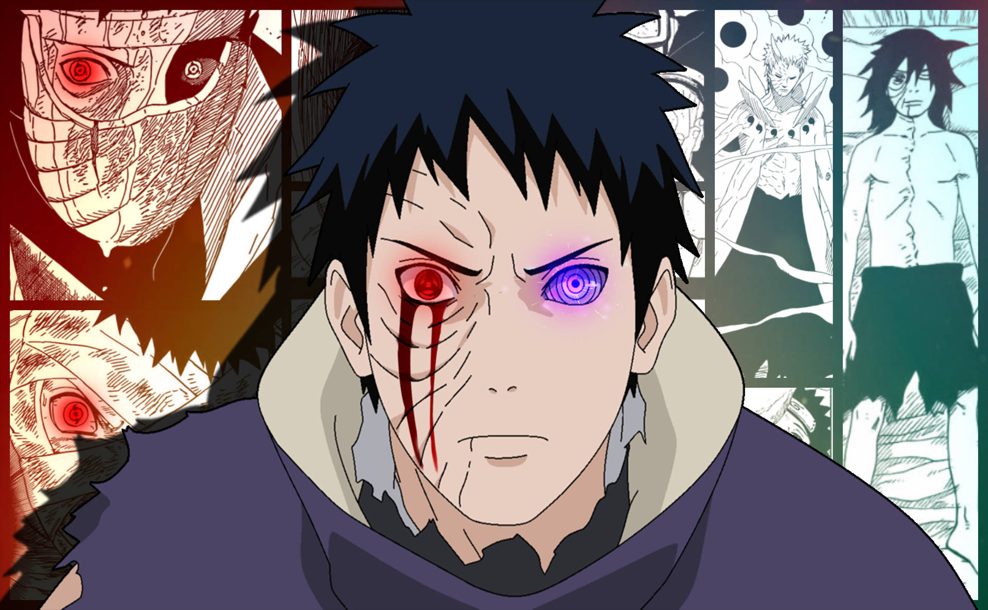 Papel De Parede Para Celular Gratis Obito Uchiha