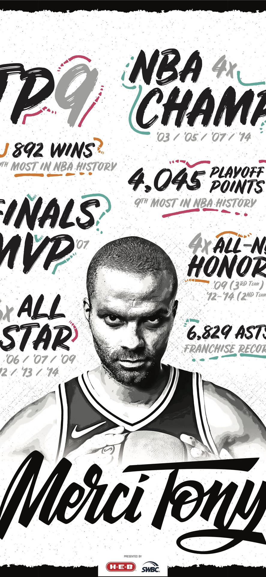 Papel De Parede Para Celular Gratis Tony Parker