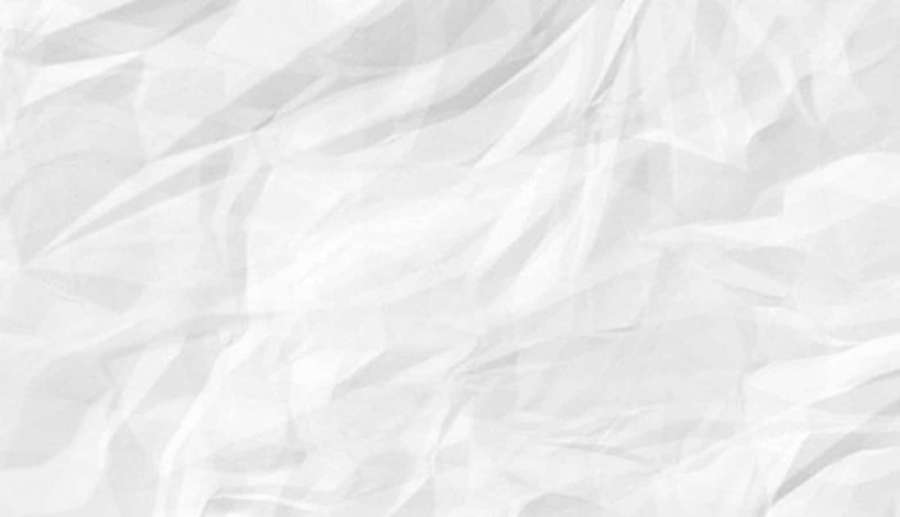 Textura de papel blanco arrugado con sombras suaves y reflejos. — Papel Fondos de pantalla