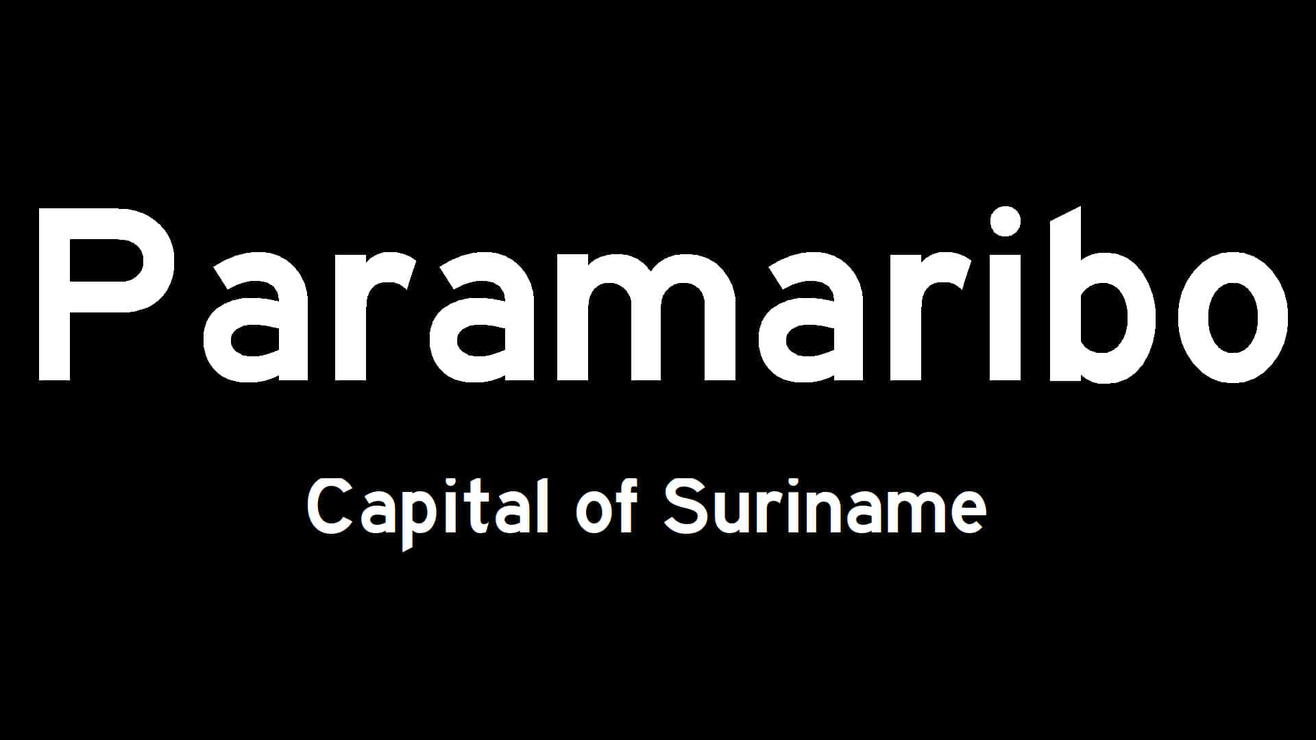 Paramaribo Wallpaper