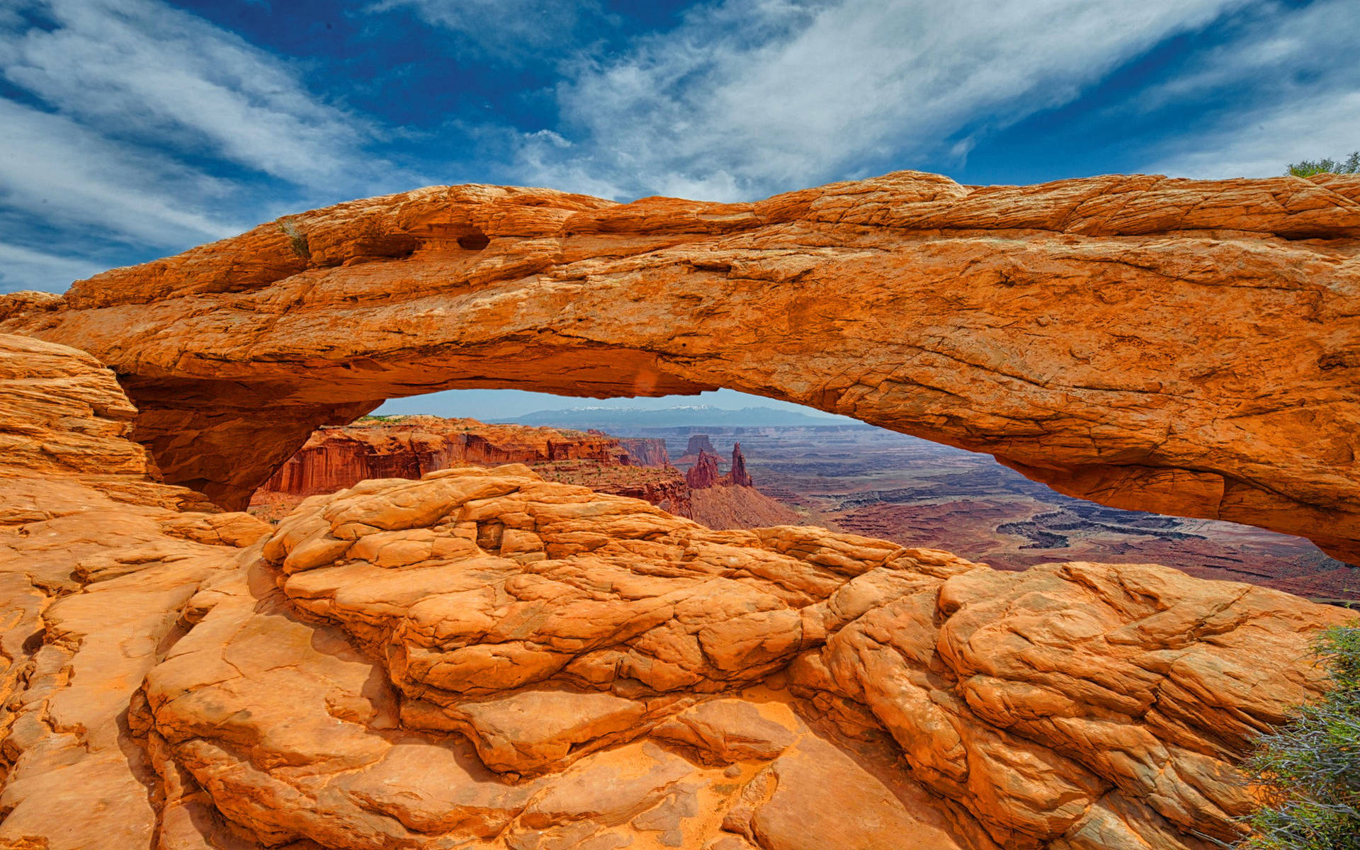 Parco Nazionale Di Canyonlands Sfondo