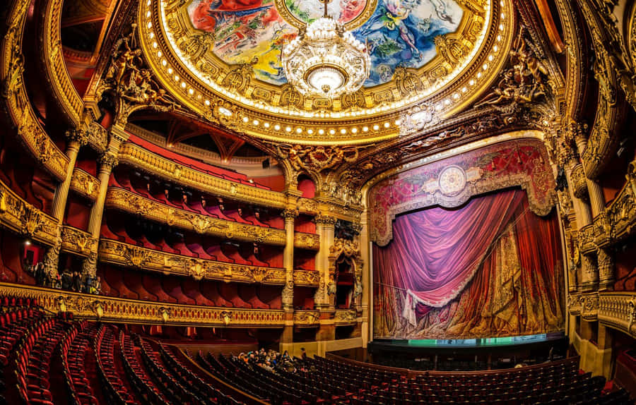 Paris Opera House Wallpaper