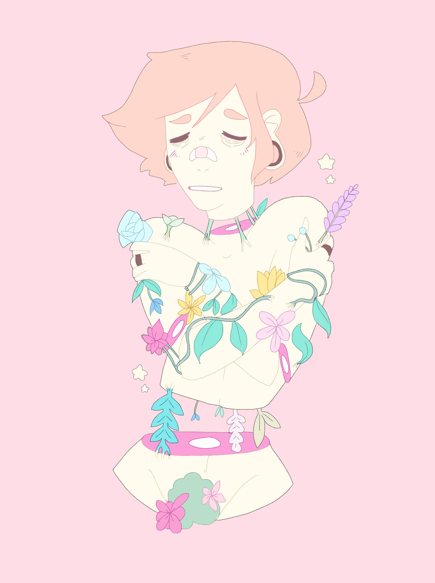 Pastel Gore Achtergrond