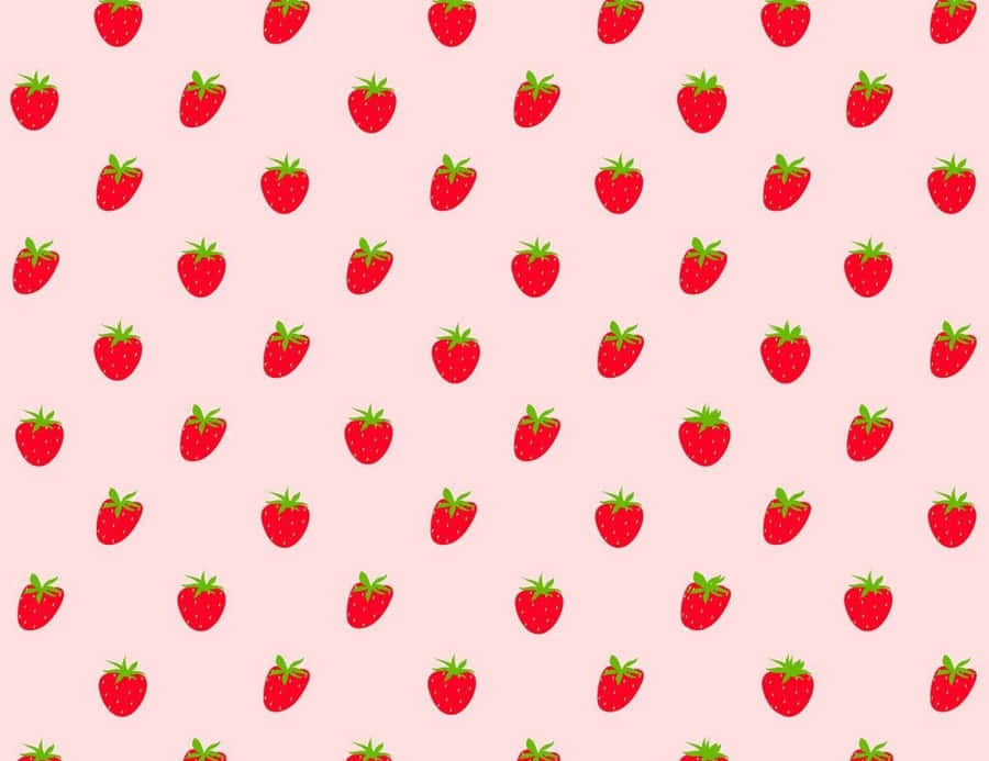 Pastel Strawberry Wallpaper