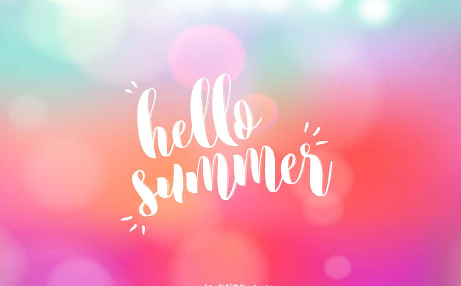 Pastel Summer Background Wallpaper