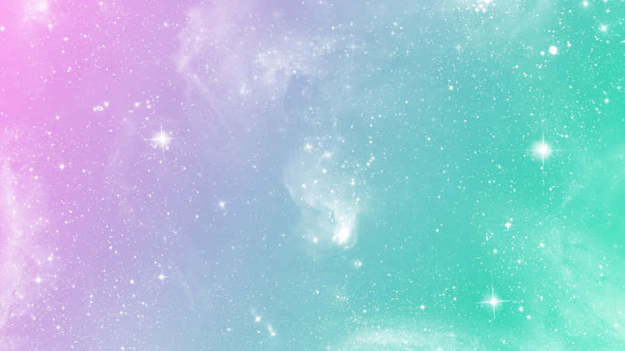 Pastellfarbener Galaxie Hintergrund