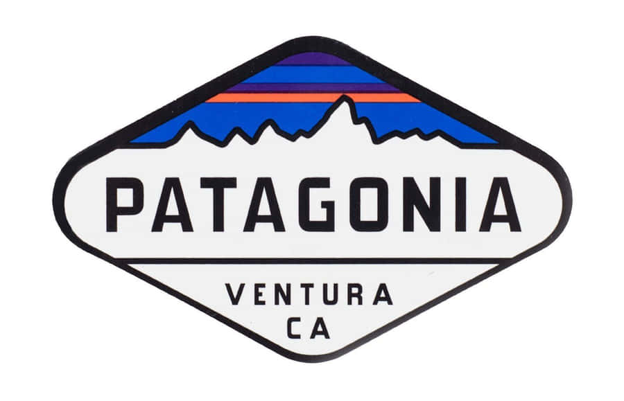 Patagonia Logo Background Wallpaper