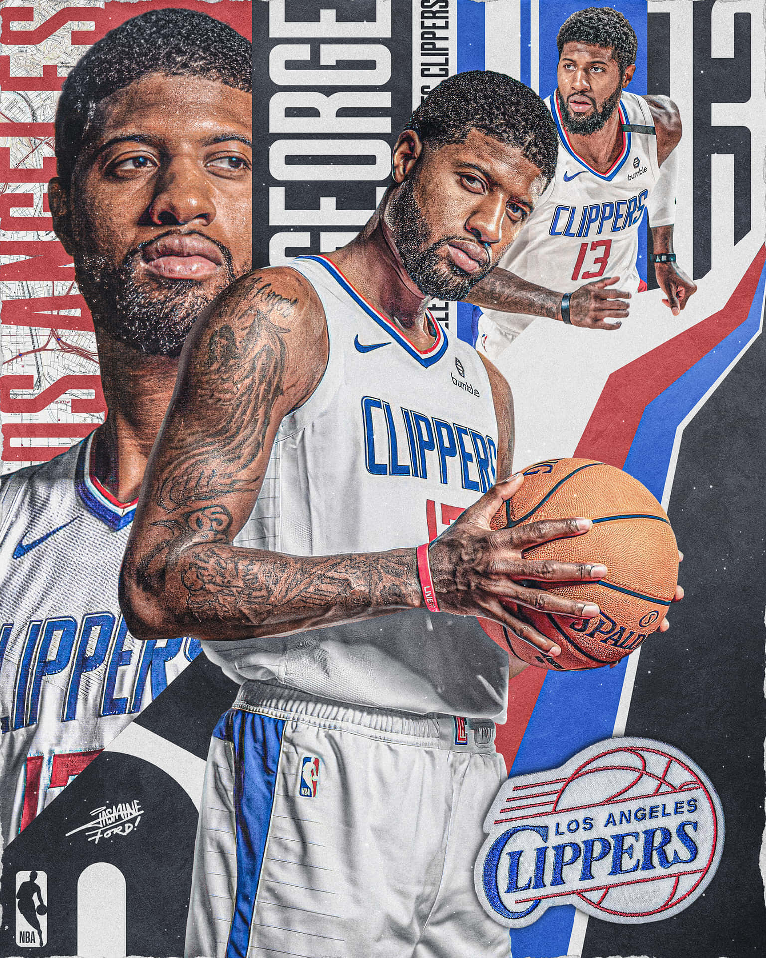 Paul George Clippers Wallpaper