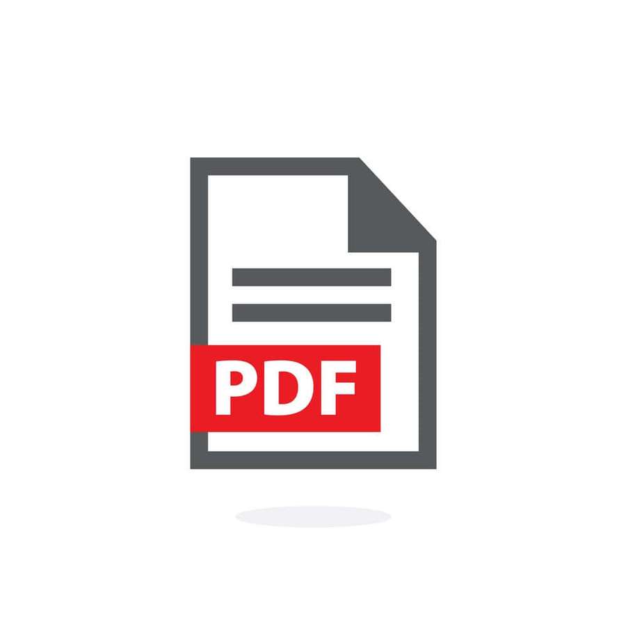 PDF file icon with red label and gray document outline. — Pdf Background