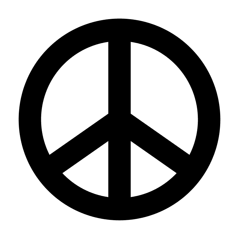 Peace Sign Svg SVG
