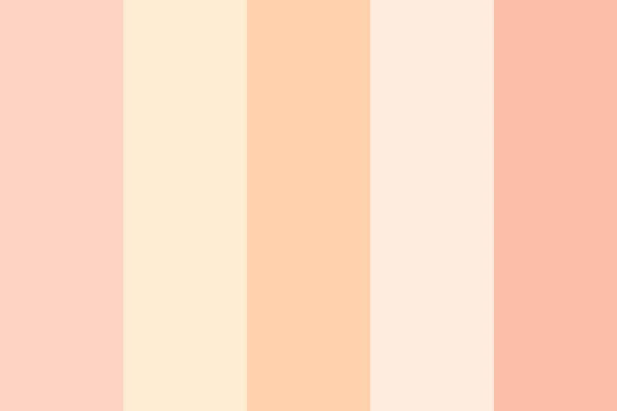 Peach Farvebilleder