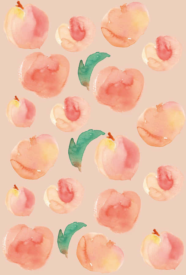 Peach Iphone Fondo de pantalla