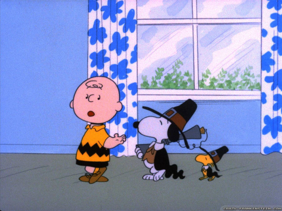 Peanuts Thanksgiving Bakgrunnsbildet