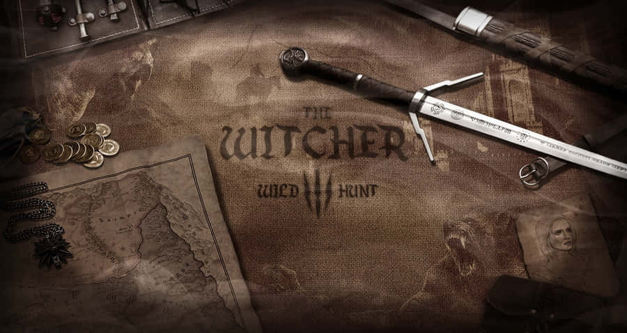 Pedang Witcher Wallpaper