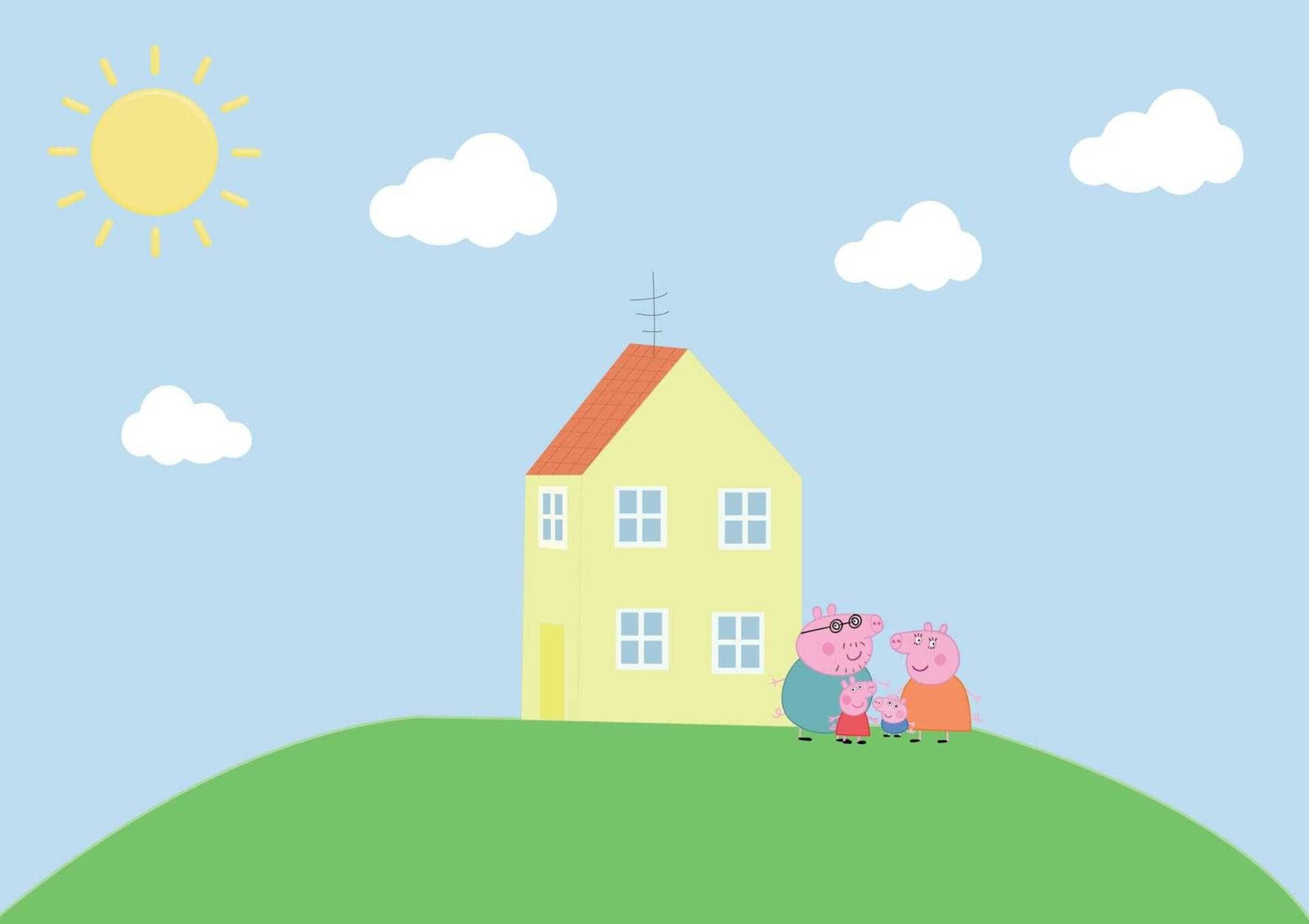 Peppa Pig House Wallpaper Images