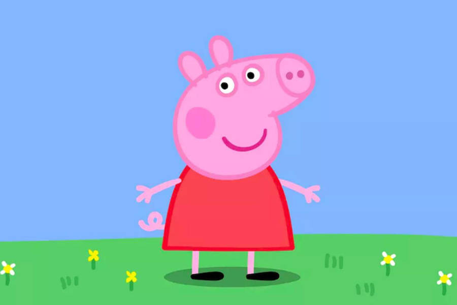 Peppa Pig Meme Bakgrunnsbildet