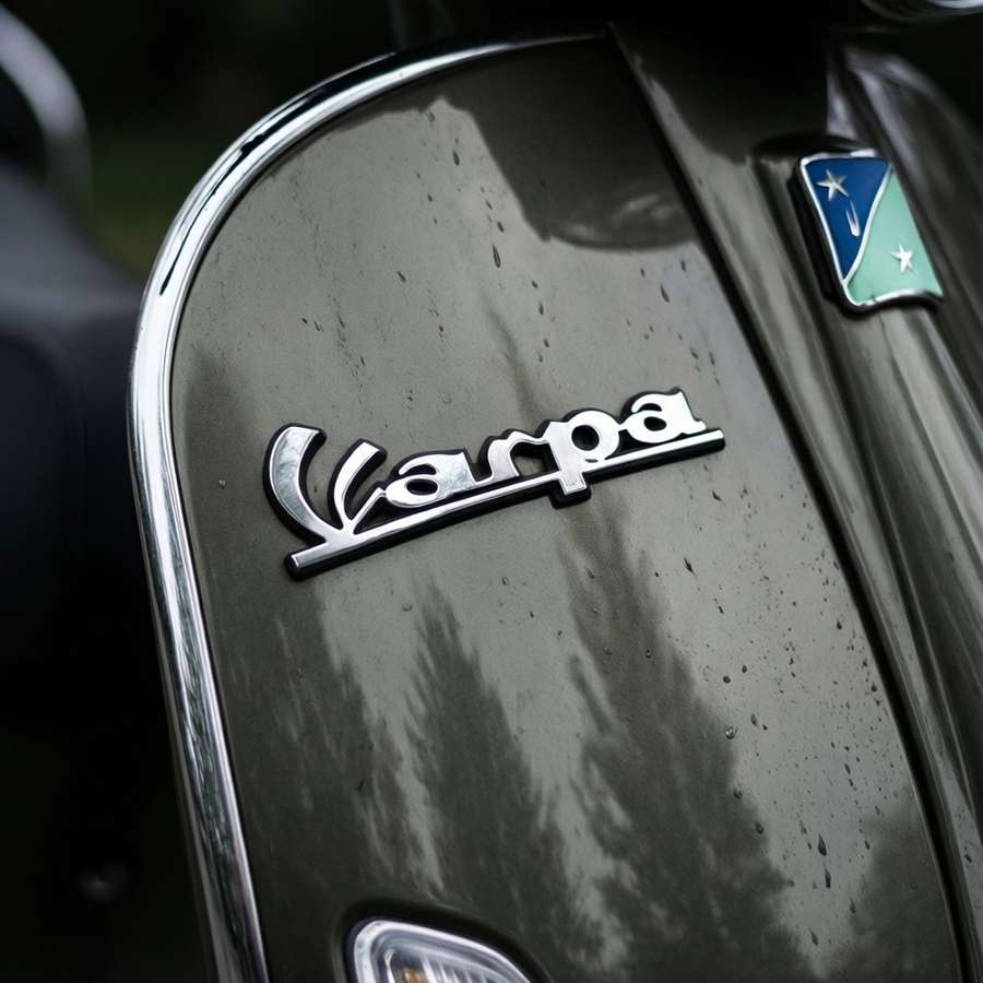 Vespa Logo Detail — Piaggio Achtergronden