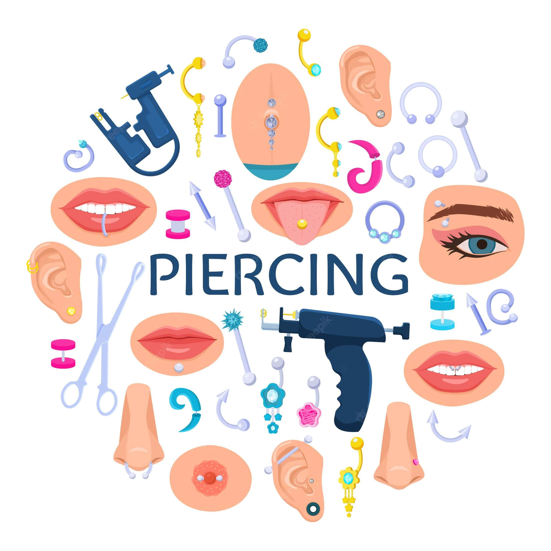 Piercing Pictures Wallpaper