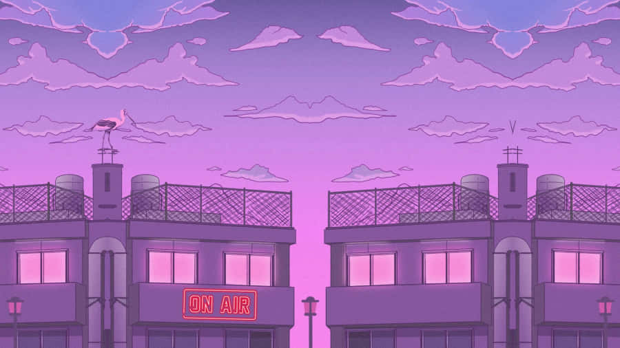 Pink And Purple Aesthetic Wallpaper