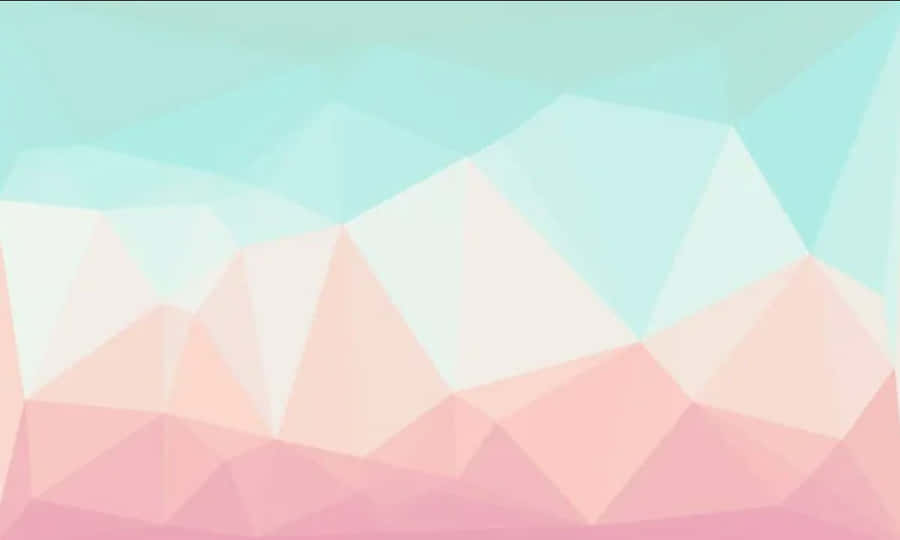 teal and pink background
