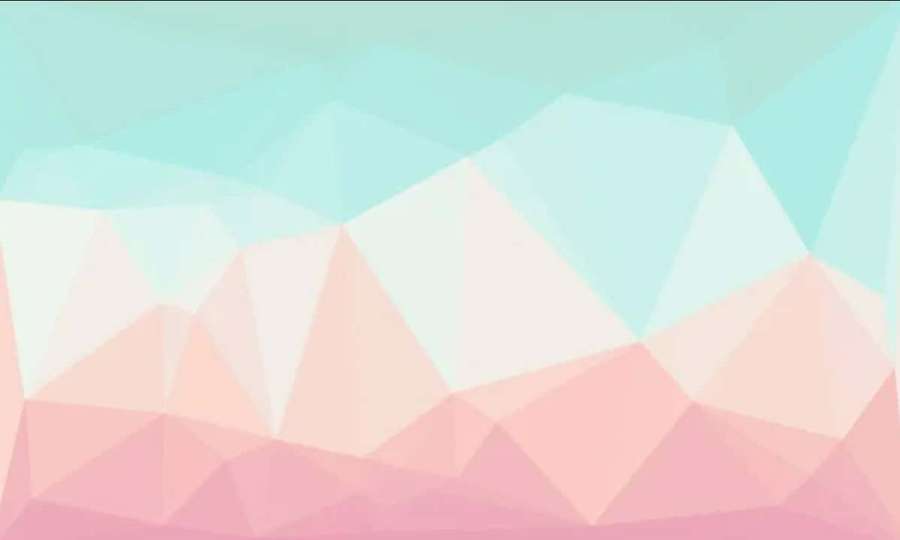 Abstract geometric wallpaper with soft pastel gradient of mint and peach tones. — Pink And Teal Wallpaper