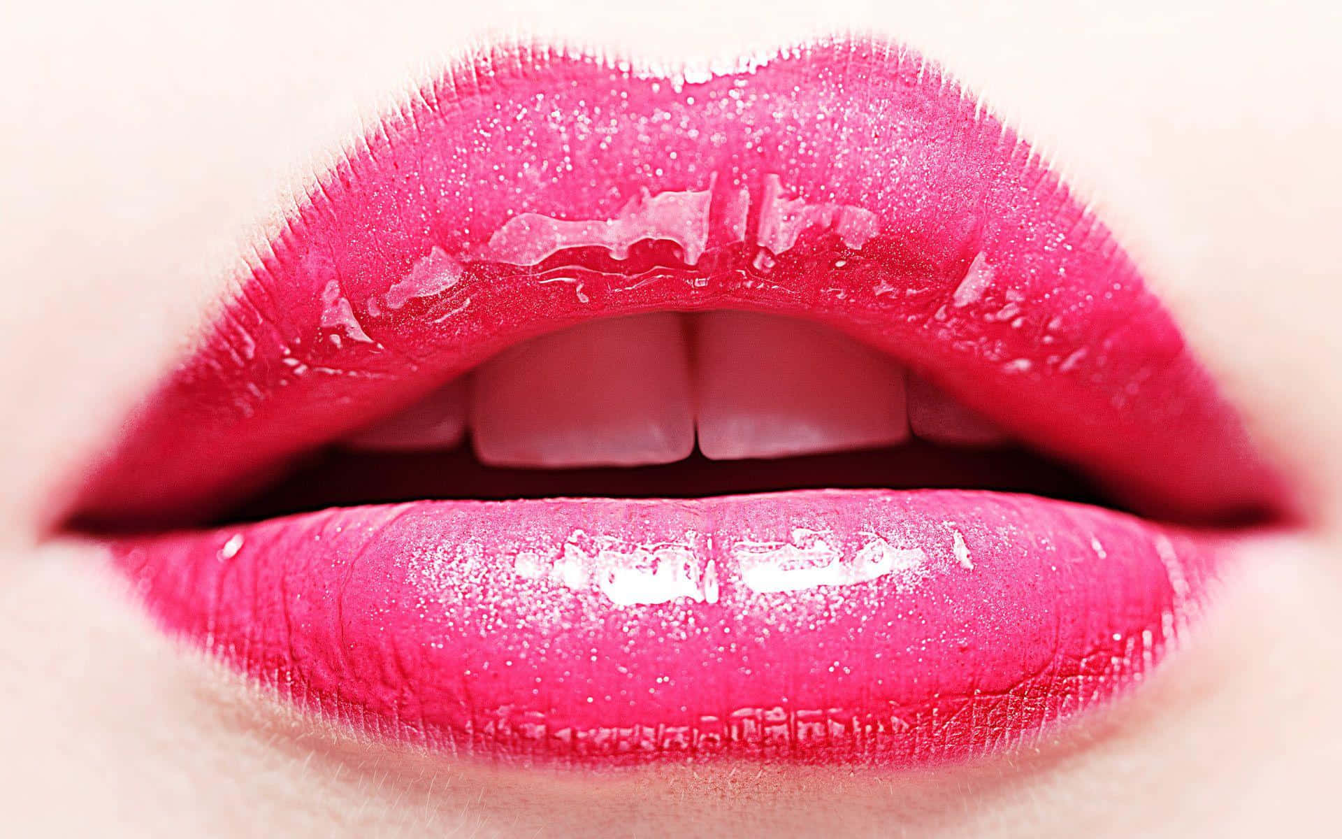 Pink Lipstick Wallpaper