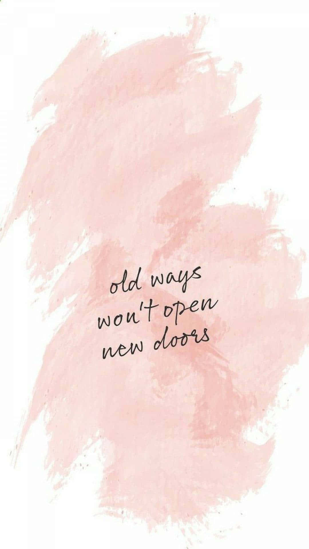 Pink Quote Wallpaper