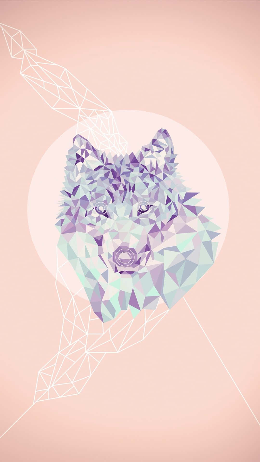 Pink Wolf Taustakuva