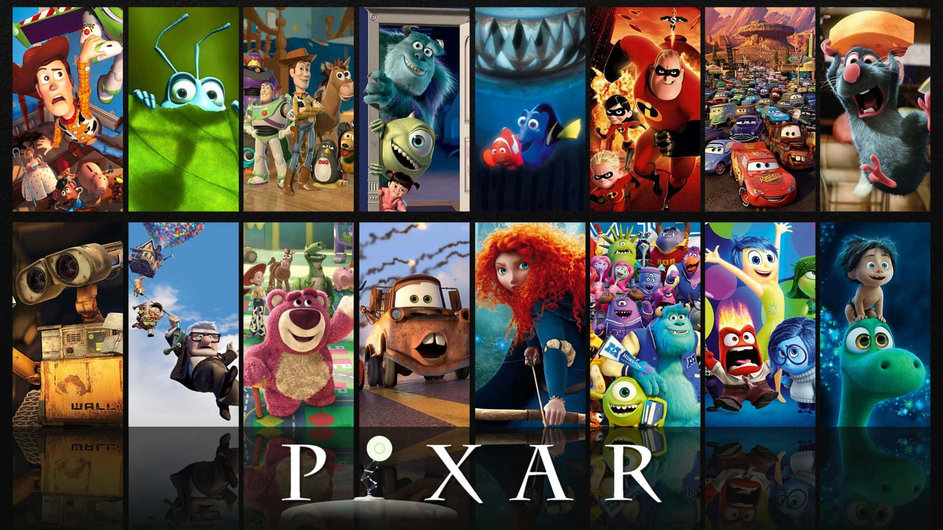 HD disney pixar characters wallpapers