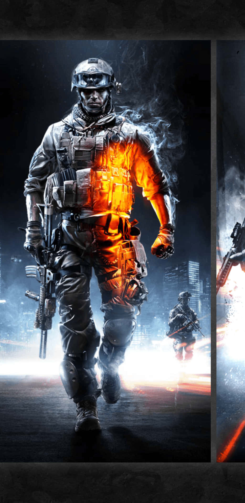 Pixel 3xl Battlefield 4 Background Wallpaper