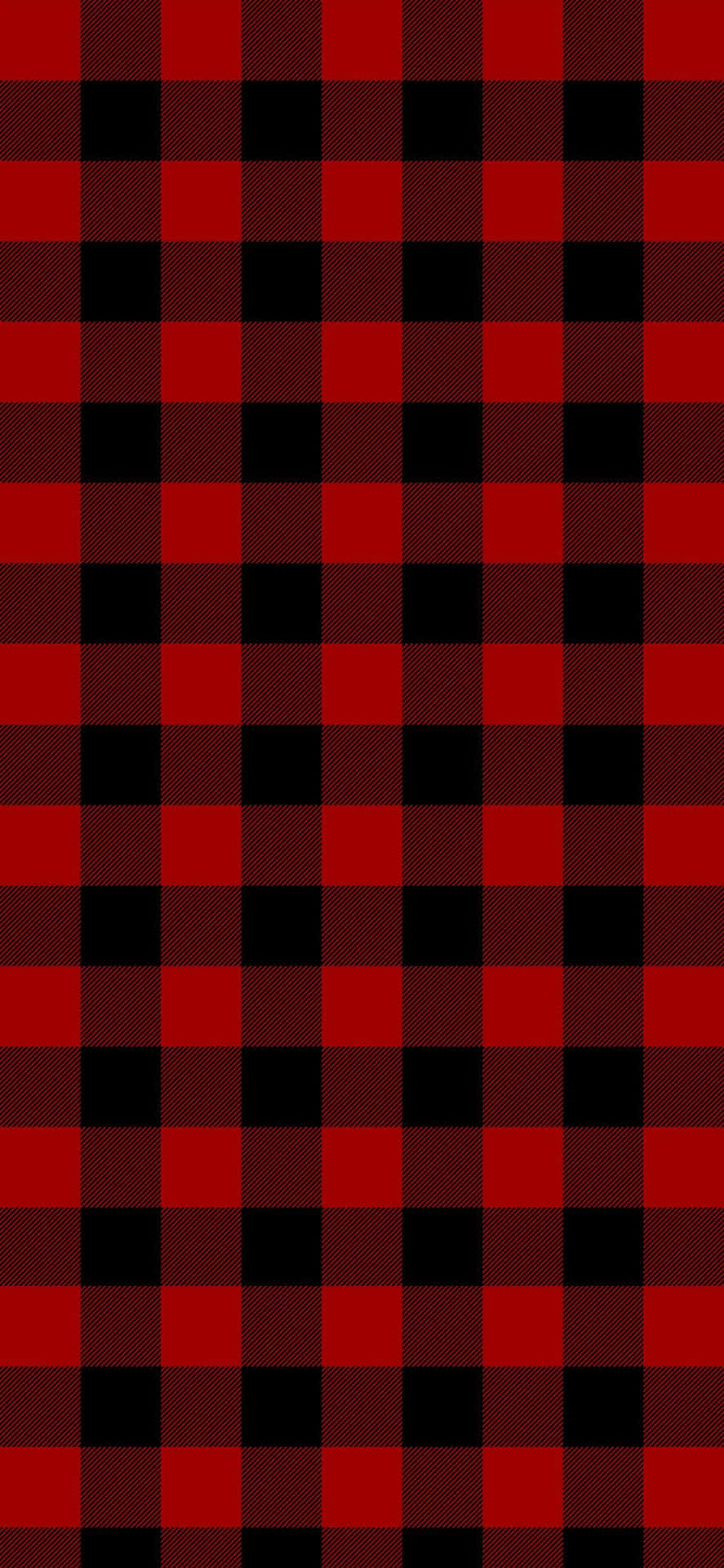 Plaid Nero E Rosso Sfondo